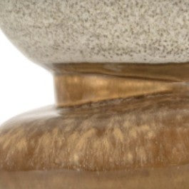 Ceramic 2-toned Table Vase, Large
