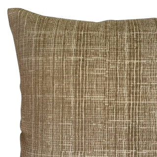 Green/Beige Throw Pillow