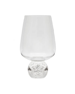 Set of 2 Glasses on Crystal Ball Pedestal