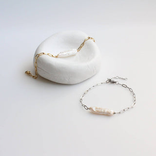 Freshwater Biwa Pearl Bracelet