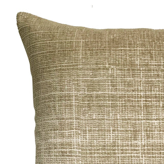 Green/Beige Throw Pillow