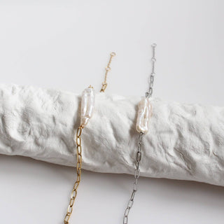 Freshwater Biwa Pearl Bracelet
