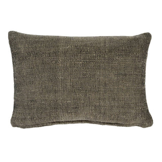 16x24 Black & Brown Lumbar Pillow