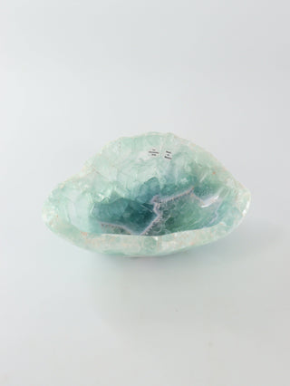 Large Fluorite Bowl - green
