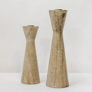 Wooden Candle Holder, Small