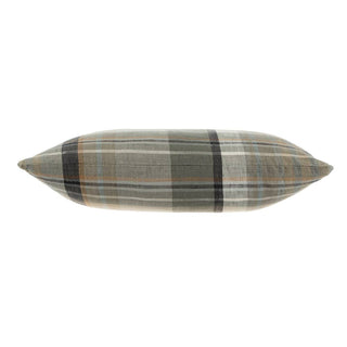 16x24 Plaid Pillow in Neutral Tones