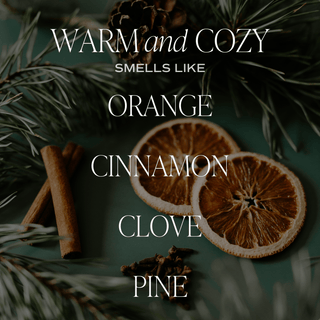 Warm and Cozy 15 oz Soy Candle, Matte Jar - Decor