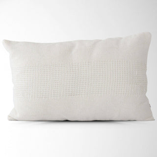 Lennox Woven Textured Pillow Cover –Soft, Stylish Decorative