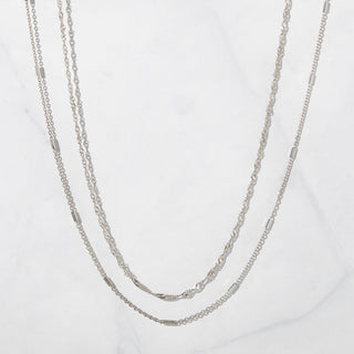 14k gold plate over silver - Layering Necklace Chain