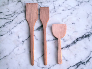 Kitchen Spoons & Utensils - handmade Walnut