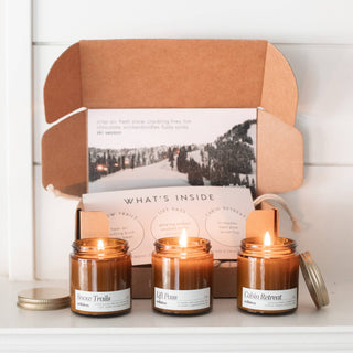 Ski Inspired Soy Candle Gift Set