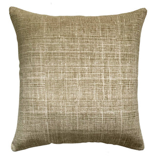 Green/Beige Throw Pillow