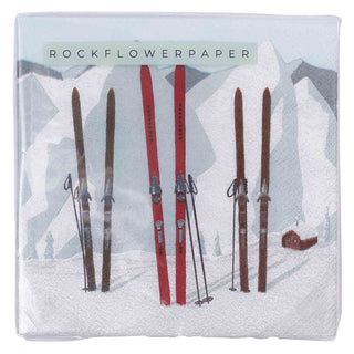 NORDIC SKI Paper Napkins, Pack of 20