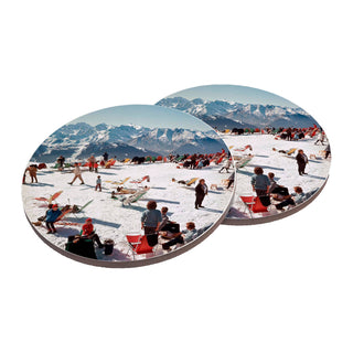 Ceramic Coasters (Set of 4) - Ski Vacay