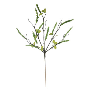 Budding Wisteria Branch - Green 35.5‘’