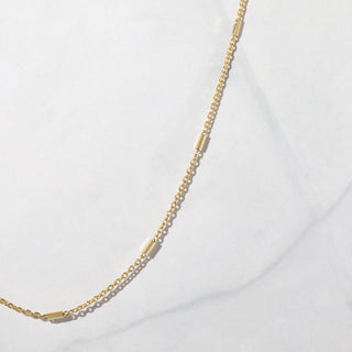 14k gold plate over silver - Layering Necklace Chain