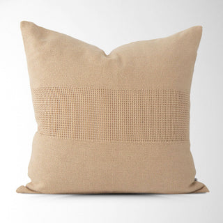 Lennox Woven Textured Pillow Cover –Soft, Stylish Decorative