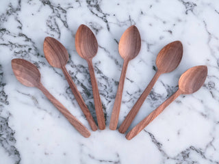 Kitchen Spoons & Utensils - handmade Walnut