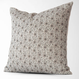 Penelope Vintage Petite Floral Pillow Cover - Oyster