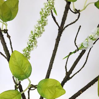 Budding Wisteria Branch - Green 35.5‘’