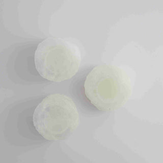 ONE Selenite/Satin Spar Rustic Candle Holder