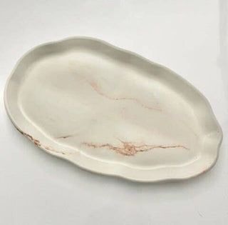 Large Concrete Tray - Grey & Rose - Concrete Design