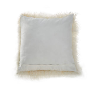 Mongolian Pillow crafted from the prized Mongolian lamb fur