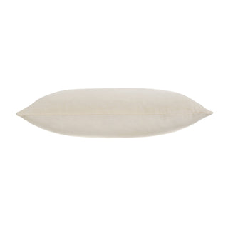 16x24 Velvet Stone Washed Pillow, Off White - Ivory