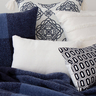 Lennox Woven Textured Pillow Cover –Soft, Stylish Decorative