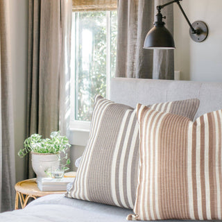 Rylee Vintage Stripe Pillow Cover – Coastal Stripe