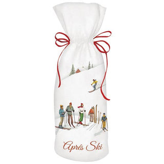 Ski Slopes Wine Bag