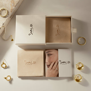 Bezel Charm Paperclip Bracelet - 14k gold over sterling silver