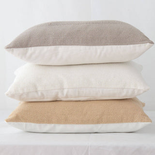 Lennox Woven Textured Pillow Cover –Soft, Stylish Decorative