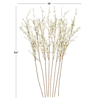 Traditional White Flower Stem