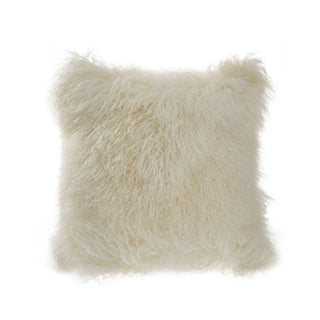 Mongolian Pillow crafted from the prized Mongolian lamb fur