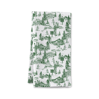 Dinner Napkin - Ski Toile