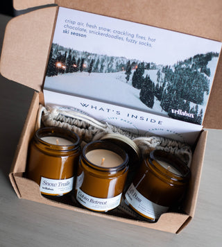 Ski Inspired Soy Candle Gift Set