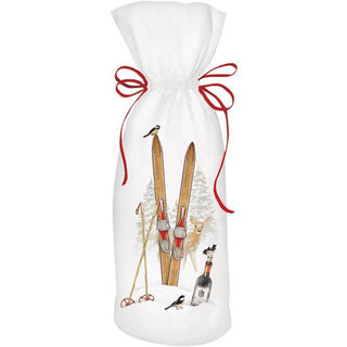 Ski Deer Wine Bag