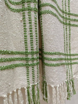 Boho inspired throw for living room | Indian artisanal throw