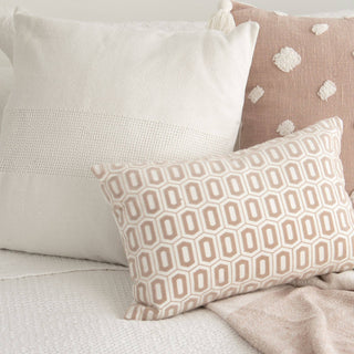 Lennox Woven Textured Pillow Cover –Soft, Stylish Decorative