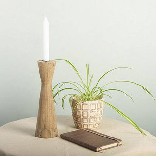 Wooden Candle Holder, Large