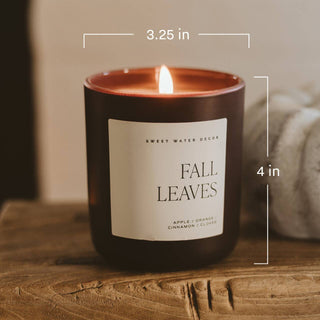 Warm and Cozy 15 oz Soy Candle, Matte Jar - Decor