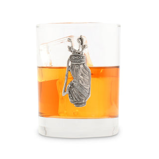 Golf Bag Double Old Fashioned Glass