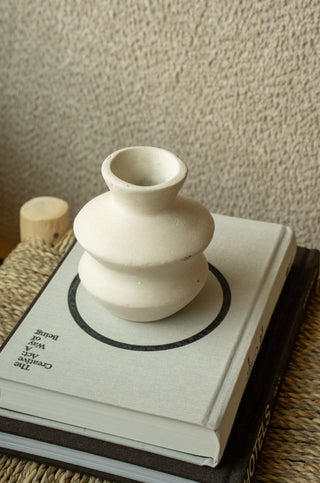 Paper Mache Bud Vase
