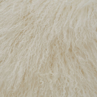 Mongolian Pillow crafted from the prized Mongolian lamb fur