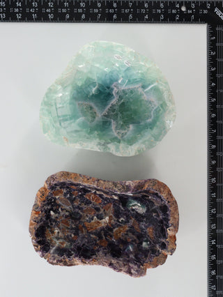 Large Fluorite Bowl - green
